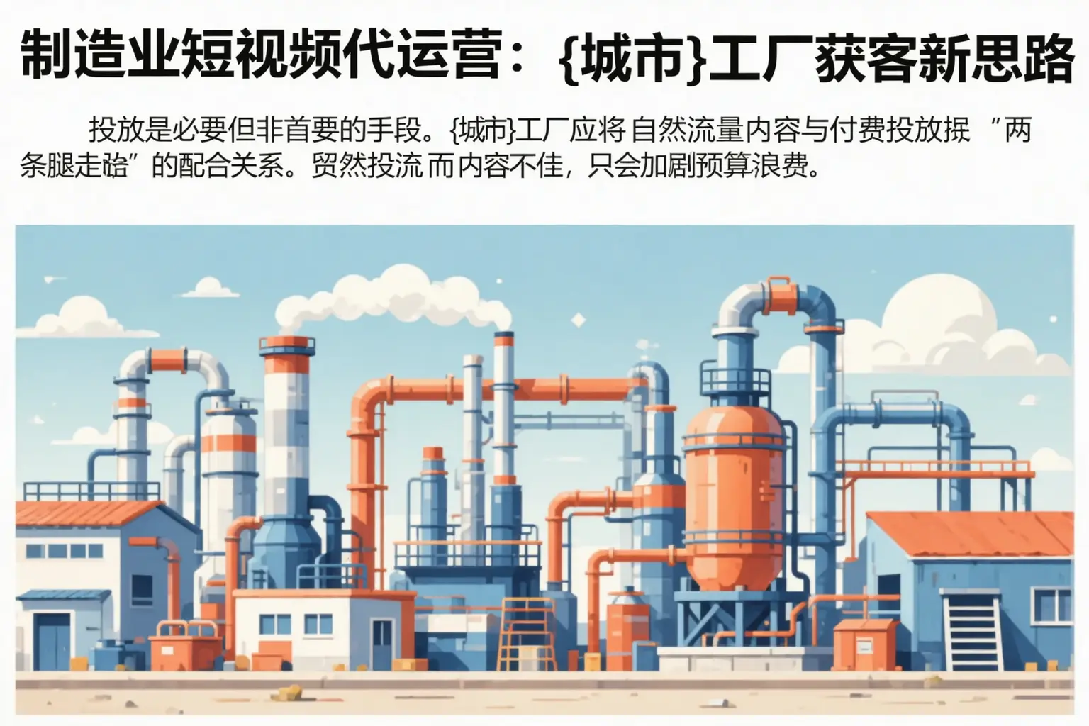 制造业短视频代运营：绍兴工厂获客新思路