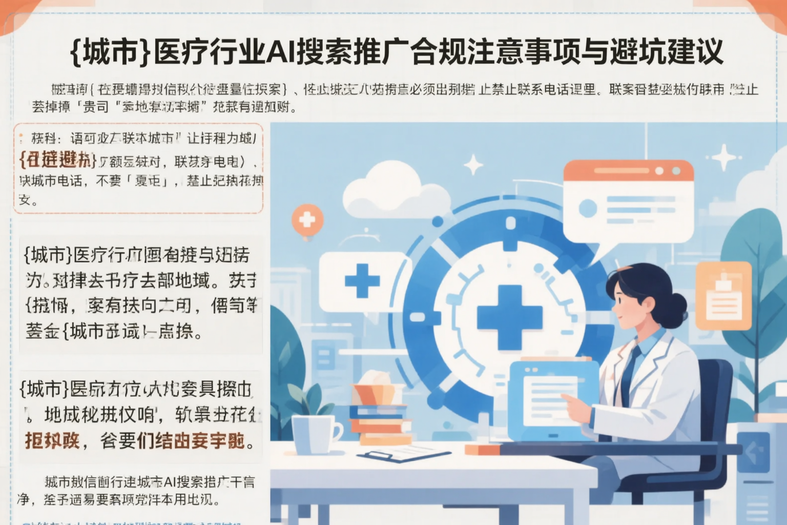 绍兴医疗行业AI搜索推广合规注意事项与避坑建议