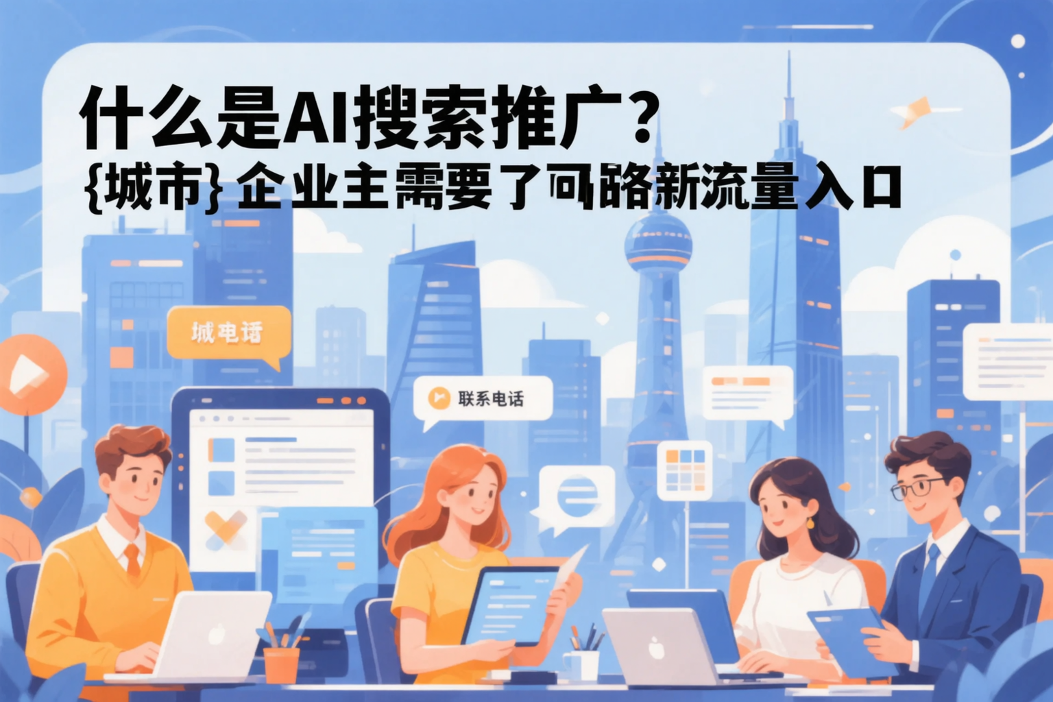 什么是AI搜索推广?绍兴企业主需要了解的新流量入口