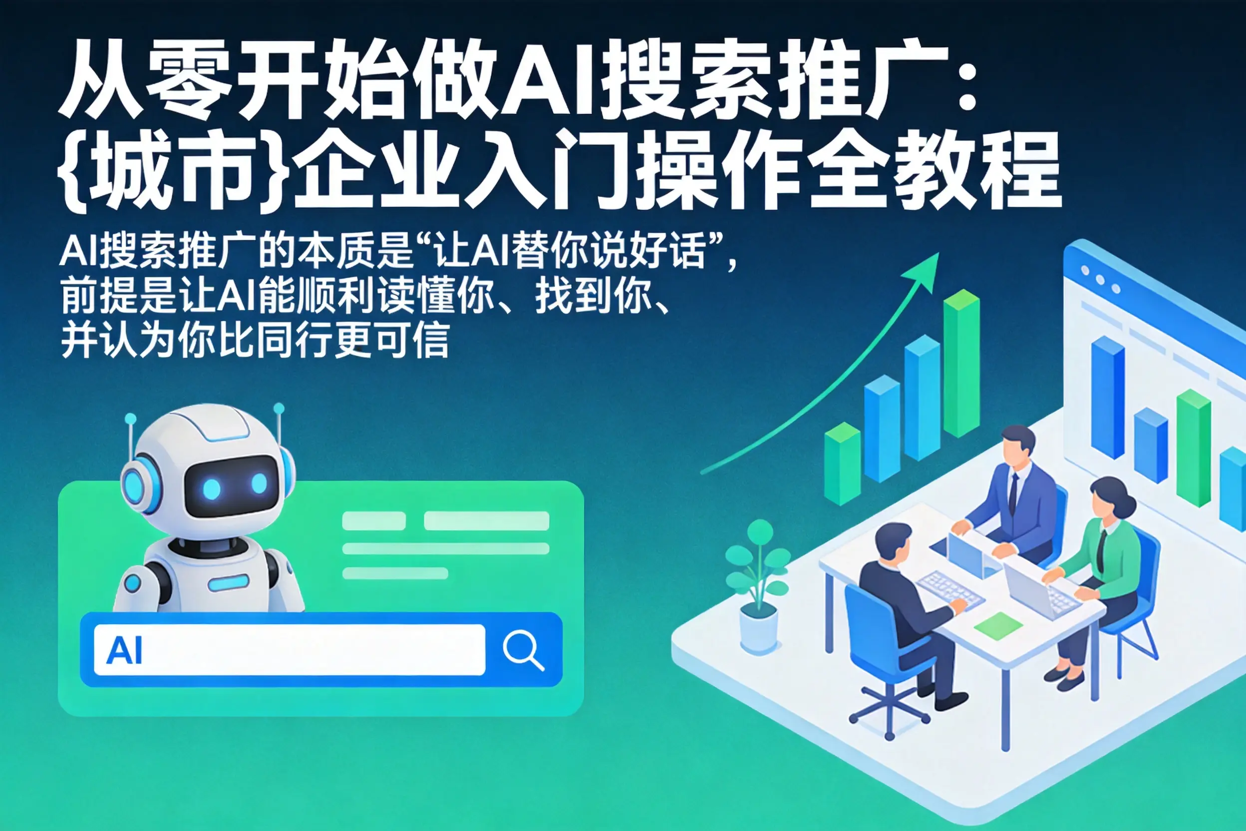 从零开始做AI搜索推广：绍兴企业入门操作全教程