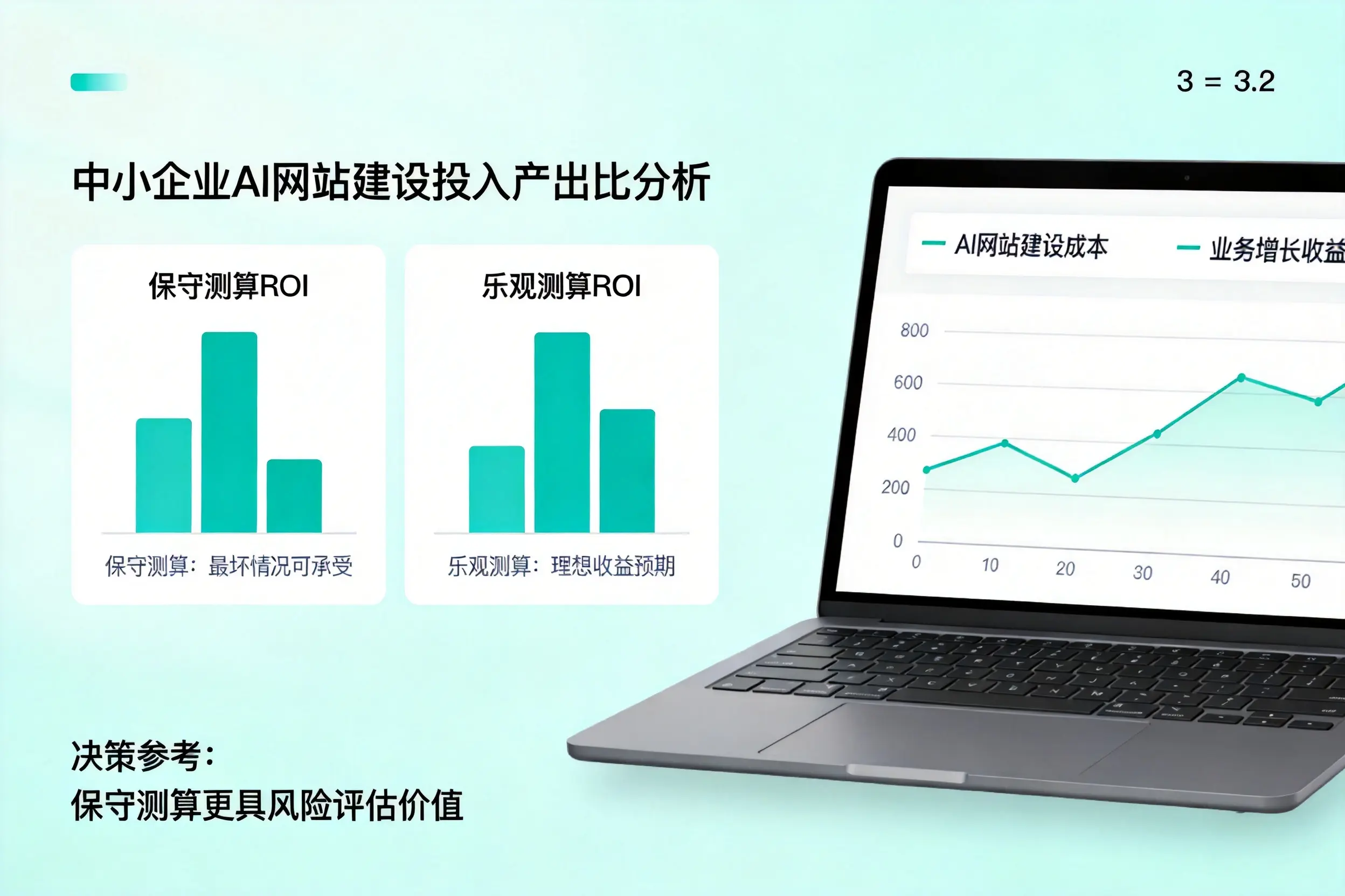 绍兴中小企业AI网站建设投入产出比怎么算？先看这份分析