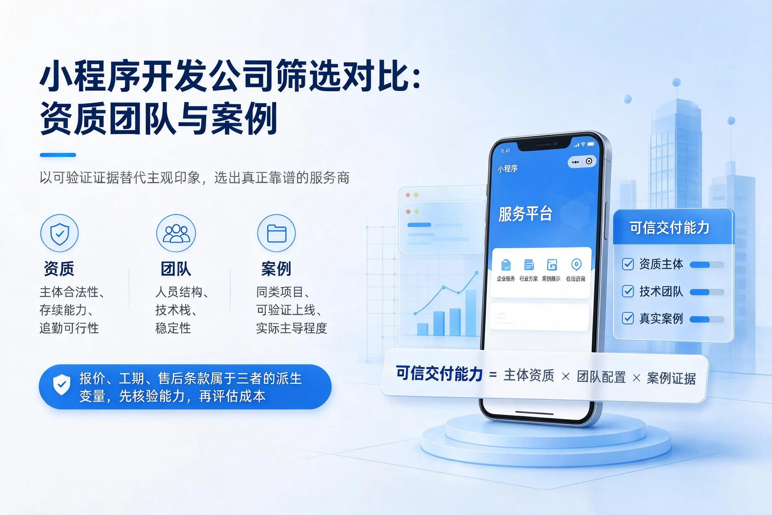 绍兴小程序开发公司筛选对比：资质团队与案例