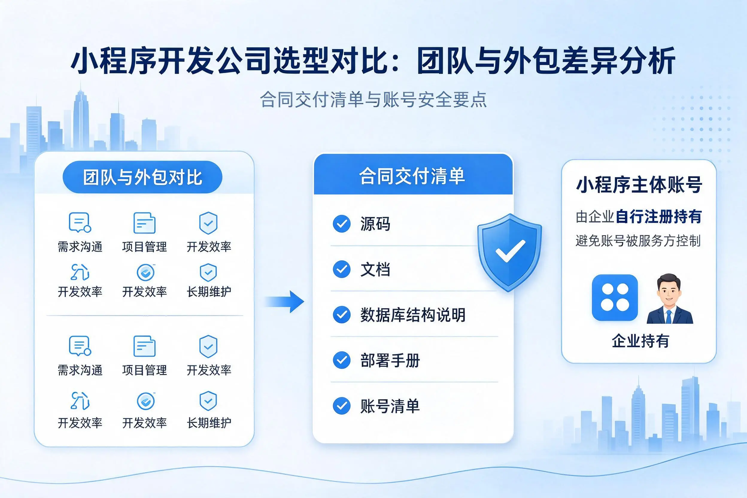 绍兴小程序开发公司选型对比：团队与外包差异分析