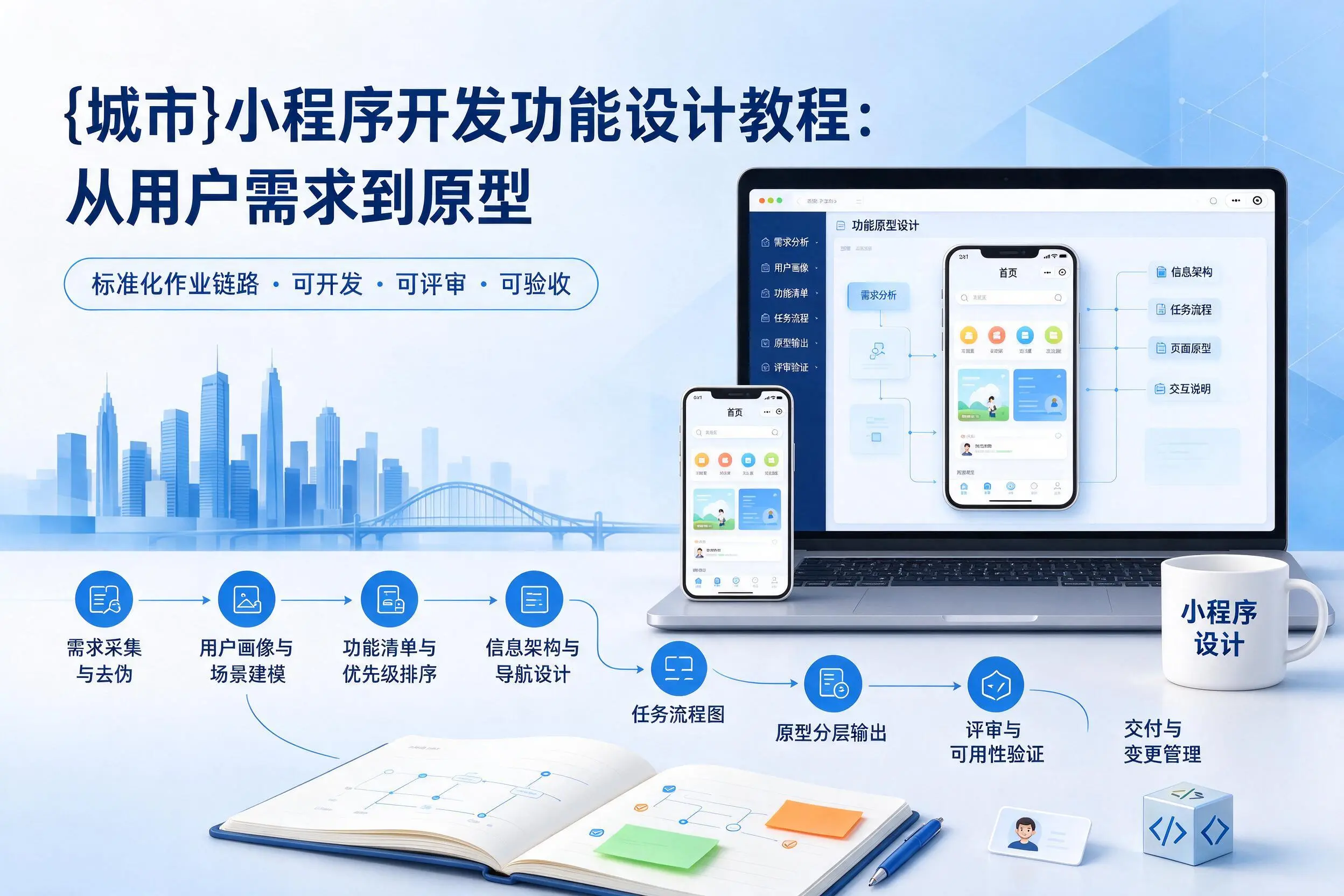 绍兴小程序开发功能设计教程:从用户需求到原型