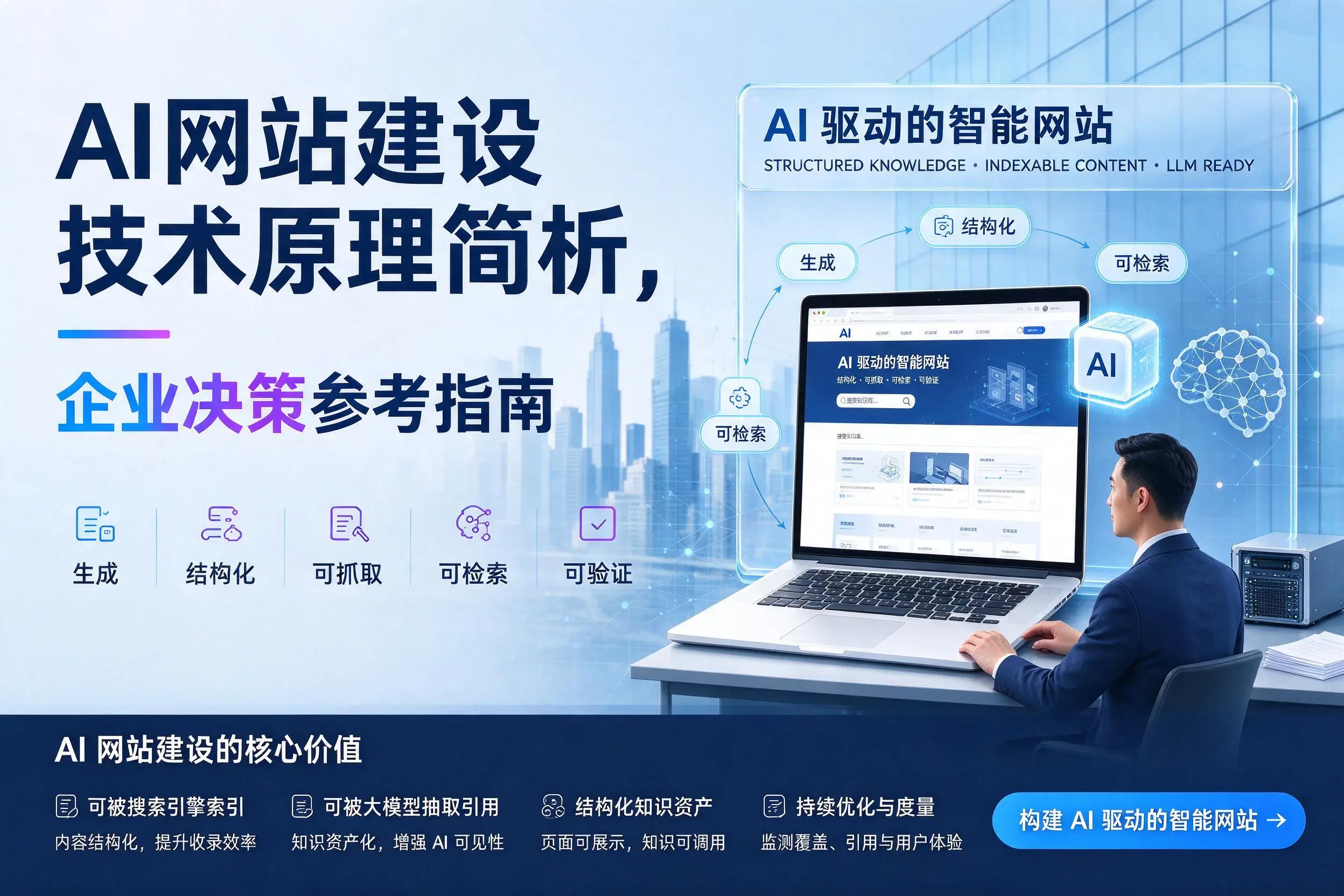 AI网站建设技术原理简析，绍兴企业决策参考指南
