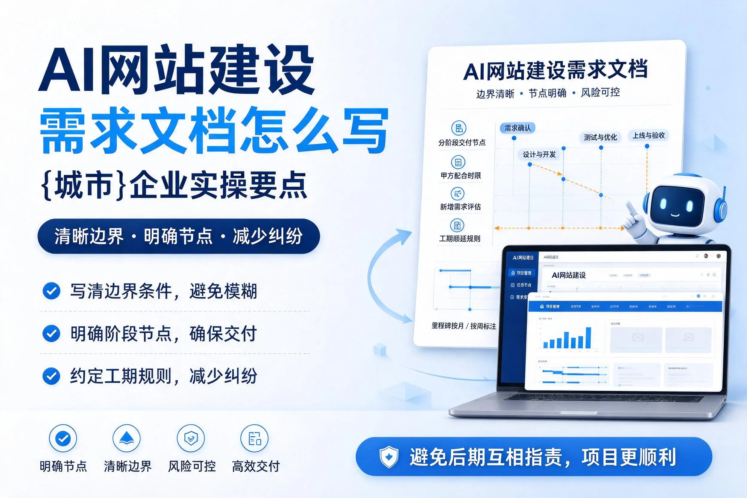 AI网站建设需求文档怎么写，绍兴企业实操要点