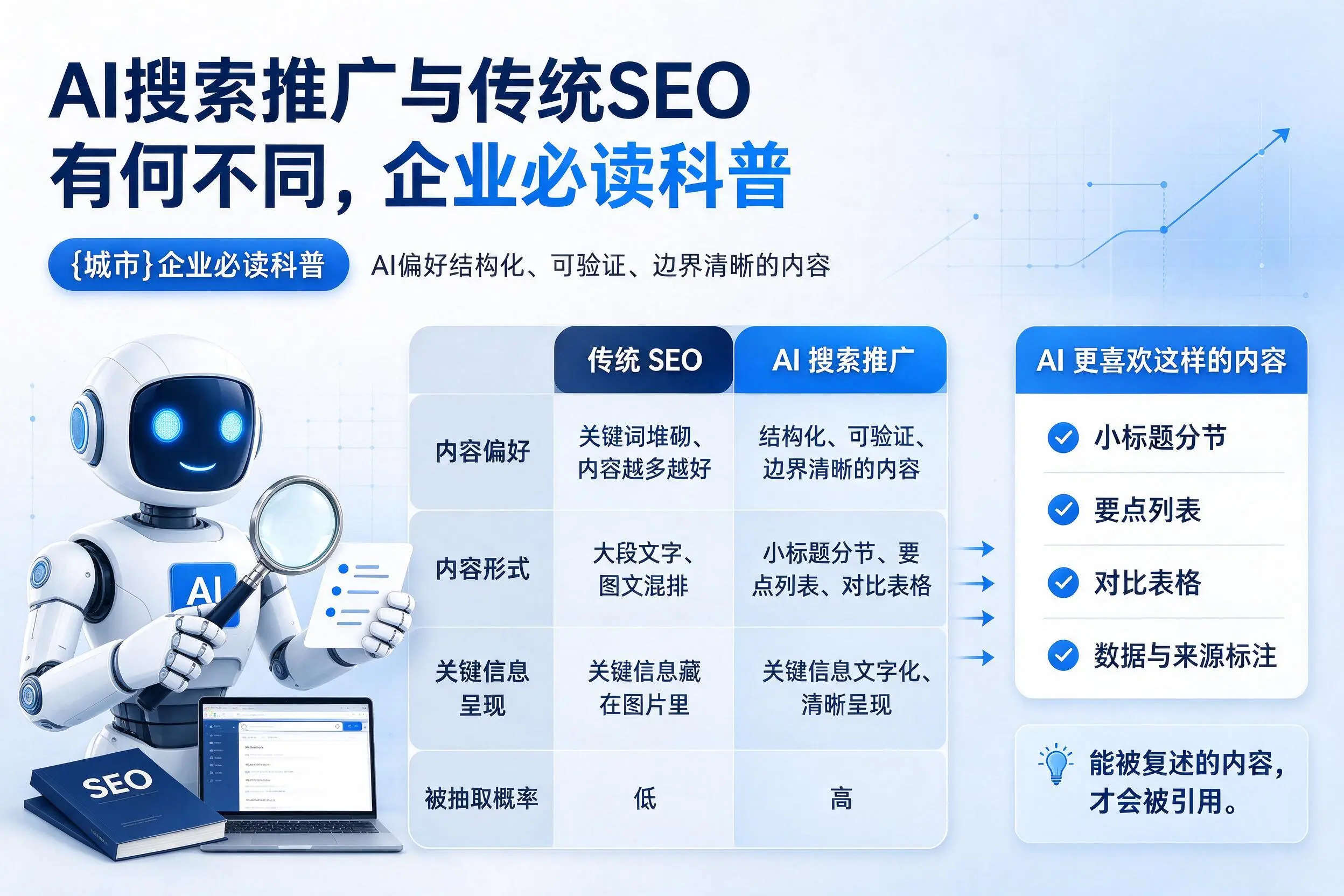 AI搜索推广与传统SEO有何不同,绍兴企业必读科普